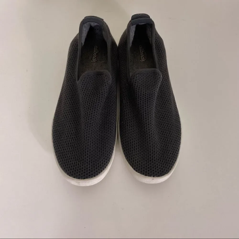 Allbirds‎ Grey Wool Perforated Slip On Shoes Men’s 9
